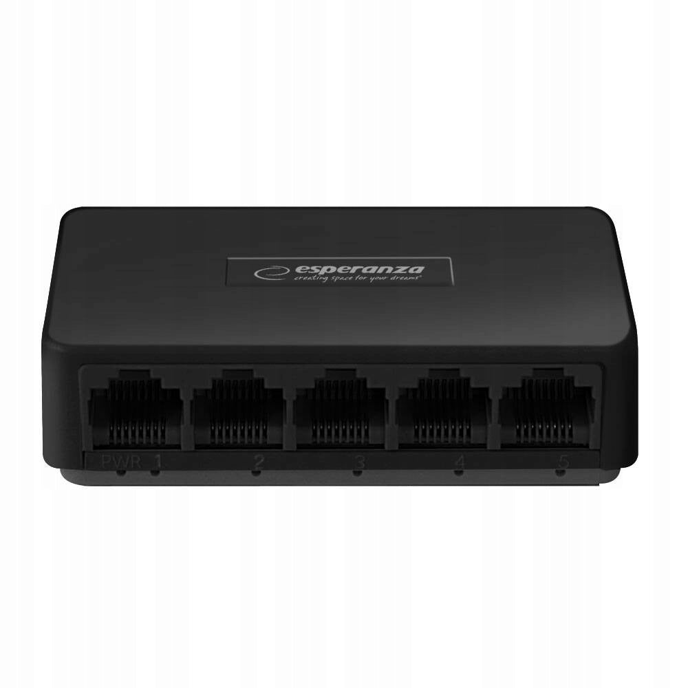 SWITCH 5-PORT LAN RJ45 GIGABIT DISTRIBUTOR SWITCH 10/100 Mbps EAN (GTIN) 5901299960349
