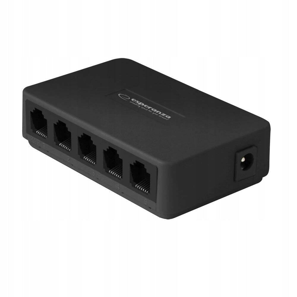 SWITCH 5-PORT LAN RJ45 GIGABIT DISTRIBUTOR SWITCH 10/100 Mbps Packaging status original