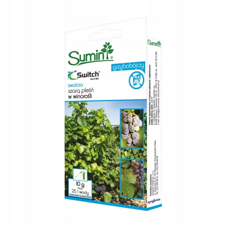 SWITCH 62,5WG for grey mold dying shoots 10g Sumin
