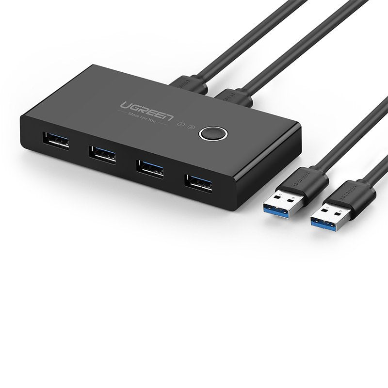 SWITCH BOX HUB SWITCH USB SPLITTER FOR TWO COMPUTERS STRONG Product weight with unit packaging 0.5 kg