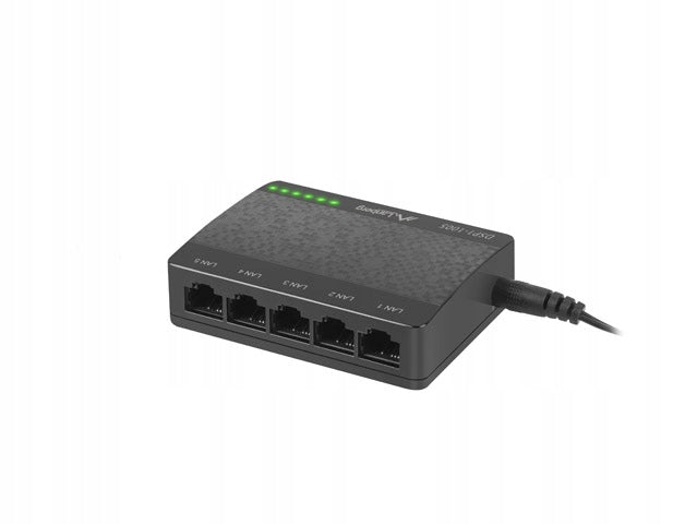 SWITCH LANBERG 5-PORT 1GB/S GIGABIT ETHERNET LAN Manufacturer Lanberg
