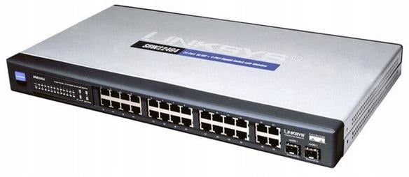 SWITCH LINKSYS SPS224G4, 24X10/100