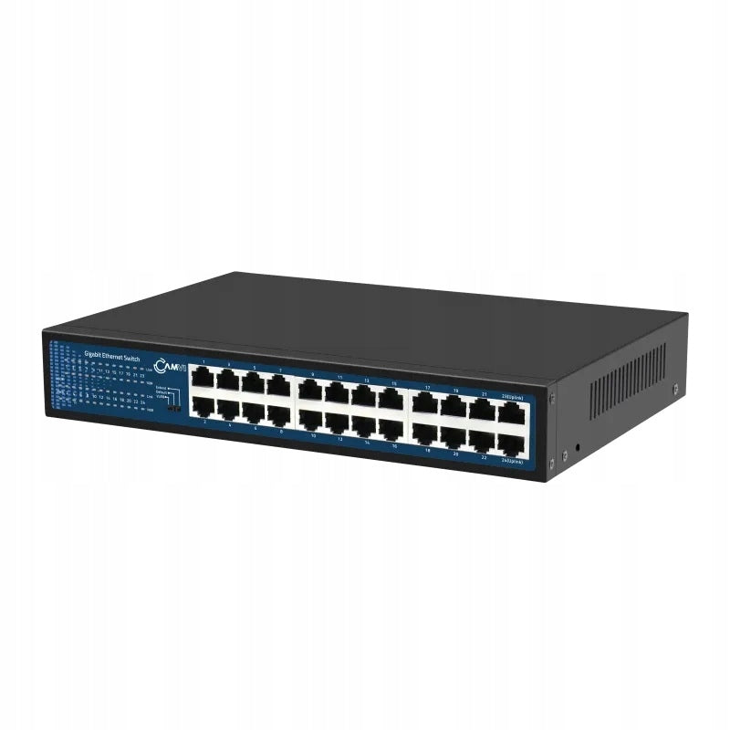 SWITCH NETWORK SWITCH ,CAMVI CV-SW24-G, 24 PORT Manufacturer no brand
