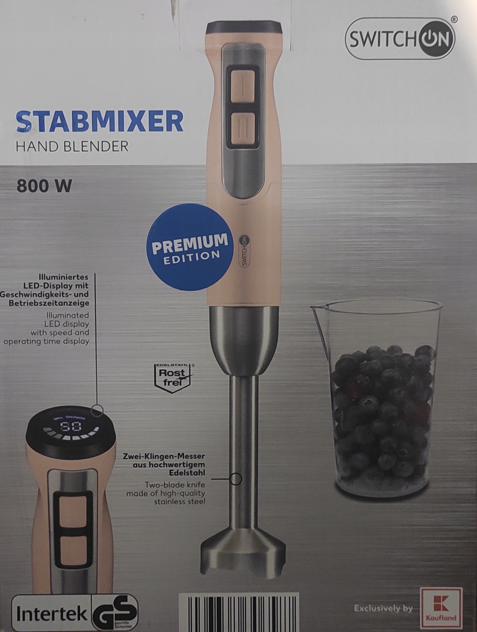 SWITCH ON HAND BLENDER HB-PA2301 APRICOT