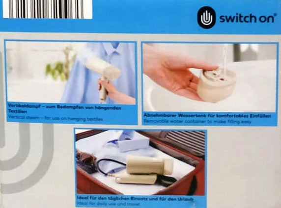 SWITCH ON SDBF 1200 A1 FOLDING CLOTHES STEAMER Power 1200 W
