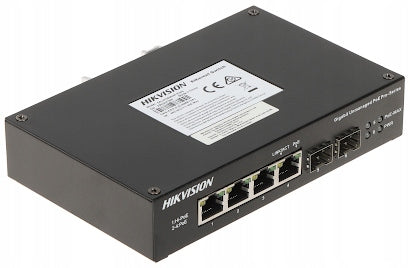 SWITCH POE DS-3T0506HP-E/HS 4-PORT SFP Hikvision (etr)