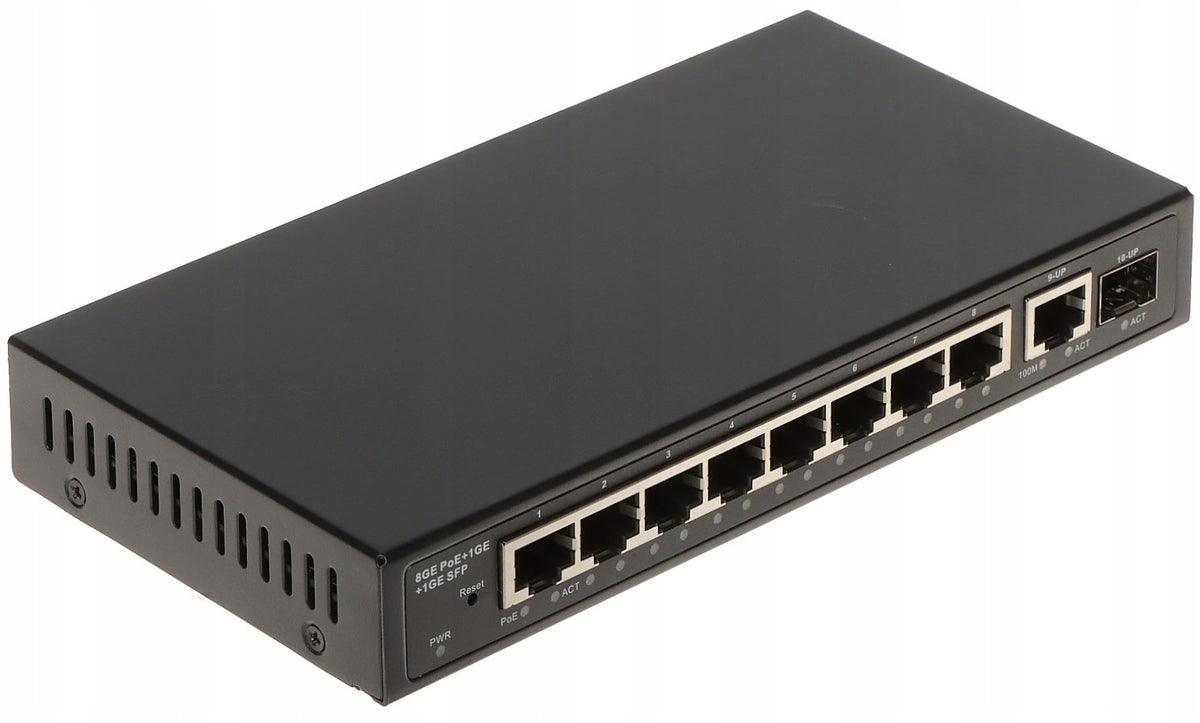 SWITCH POE GTX-ALM1-9-81SFP 8-PORT SFP