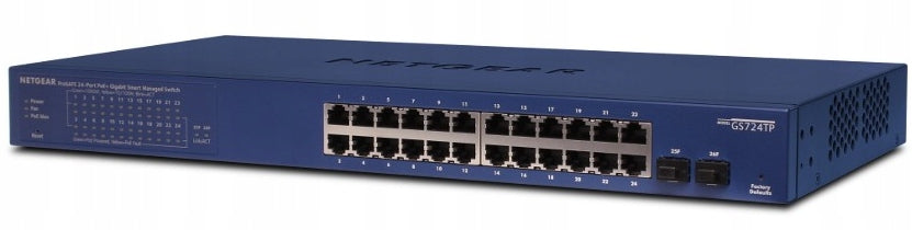 SWITCH POE NETGEAR GS724TP-200EUS 24 port 2xSFP Manufacturer Netgear