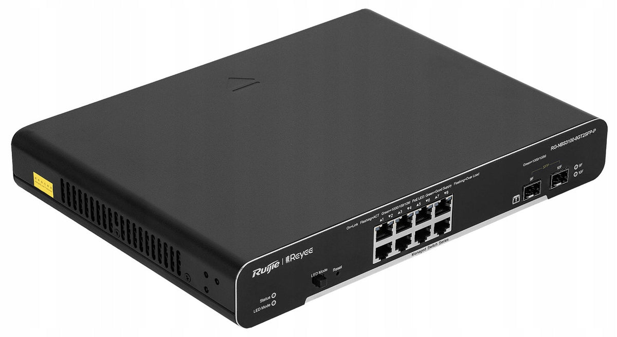 SWITCH POE RG-NBS3100-8GT2SFP-P 8-PORT SFP REYEE