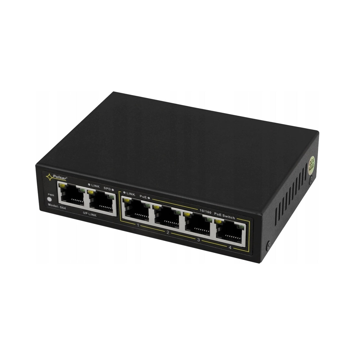 SWITCH POE S-64 4-PORT PULSAR
