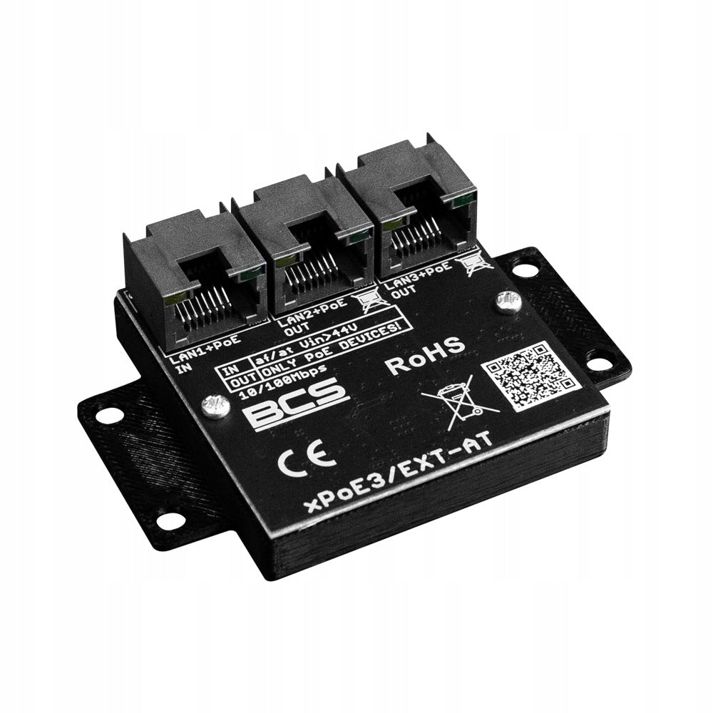 SWITCH PoE BCS-xPoE3/EXT-AT POWER EXTENDER POWERED WITH PoE BCS