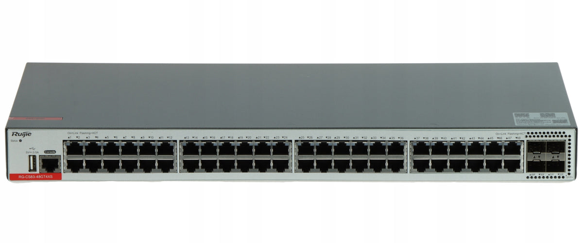 SWITCH RG-CS83-48GT4XS 48-PORT + 4X SFP+ RUIJIE Packaging status original