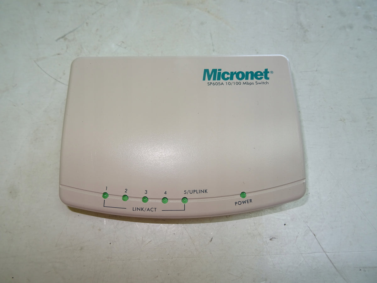 SWITCH ROUTER MICRONET SP605A 6 PORTS Manufacturer no brand