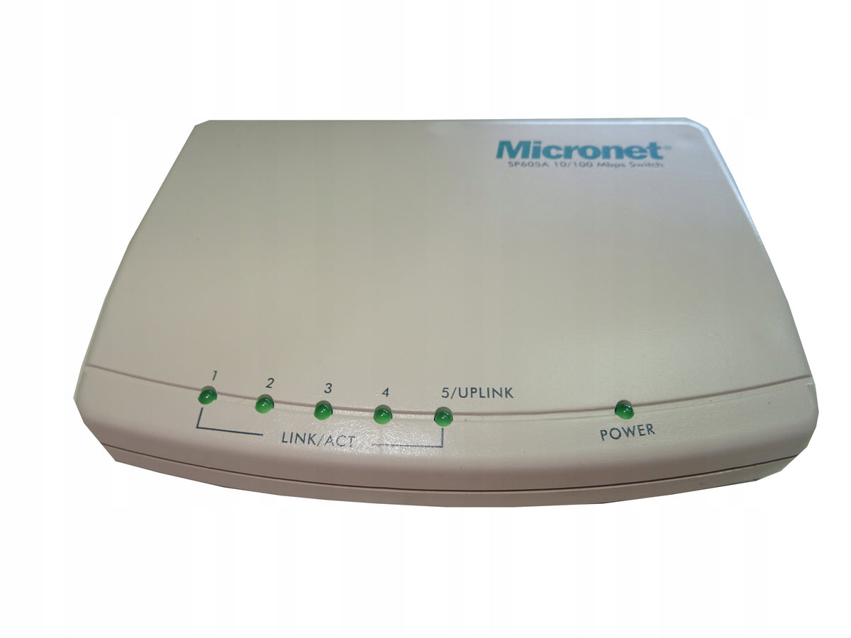 SWITCH ROUTER MICRONET SP605A 6 PORTS