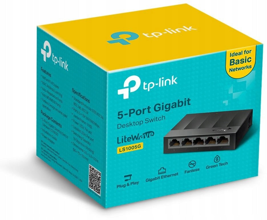 SWITCH TP-LINK LS1005G Packaging status original