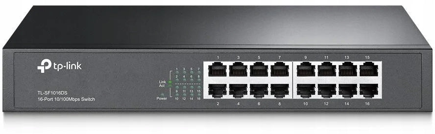 SWITCH TP-LINK TL-SF1016DS RACK 19" 16 PORT