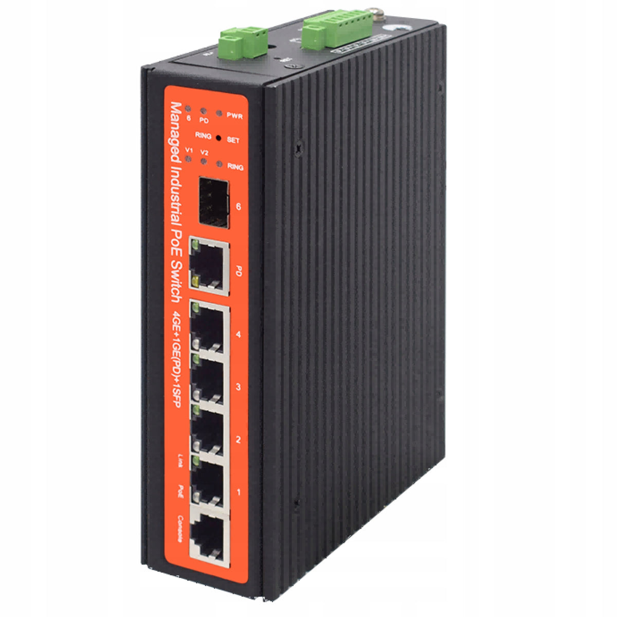 SWITCH UNMANAGED WI-Tek WI-PMS305GF-I 6 PORTS Manufacturer no brand