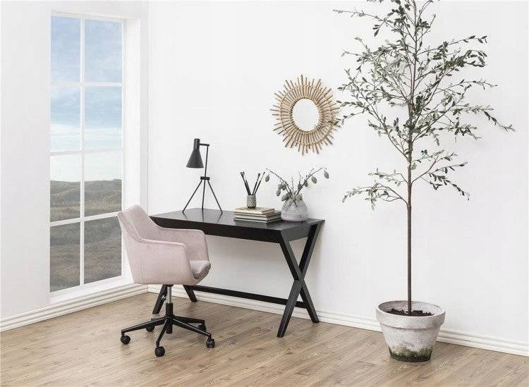 SWIVEL CHAIR Actona Nora Pink for Cabinet on Wheels Velour 120 kg Packaging status original