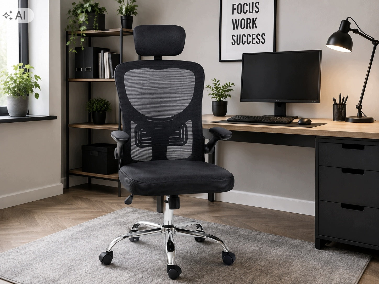 SWIVEL CHAIR Alex II OFFICE ON wheels ERGONOMIC MESH MESCH comfort Packaging status original