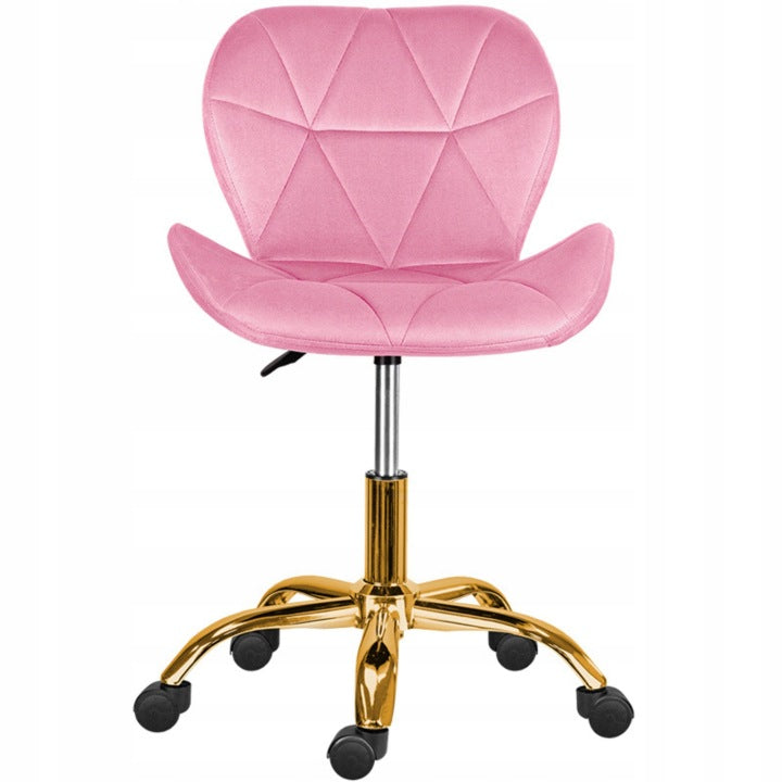 SWIVEL CHAIR CHILDREN'S DESK CHAIR FOR GIRLS PINK Manufacturer code FOTEL OBROTOWY DZIECIĘCY KRZESŁO