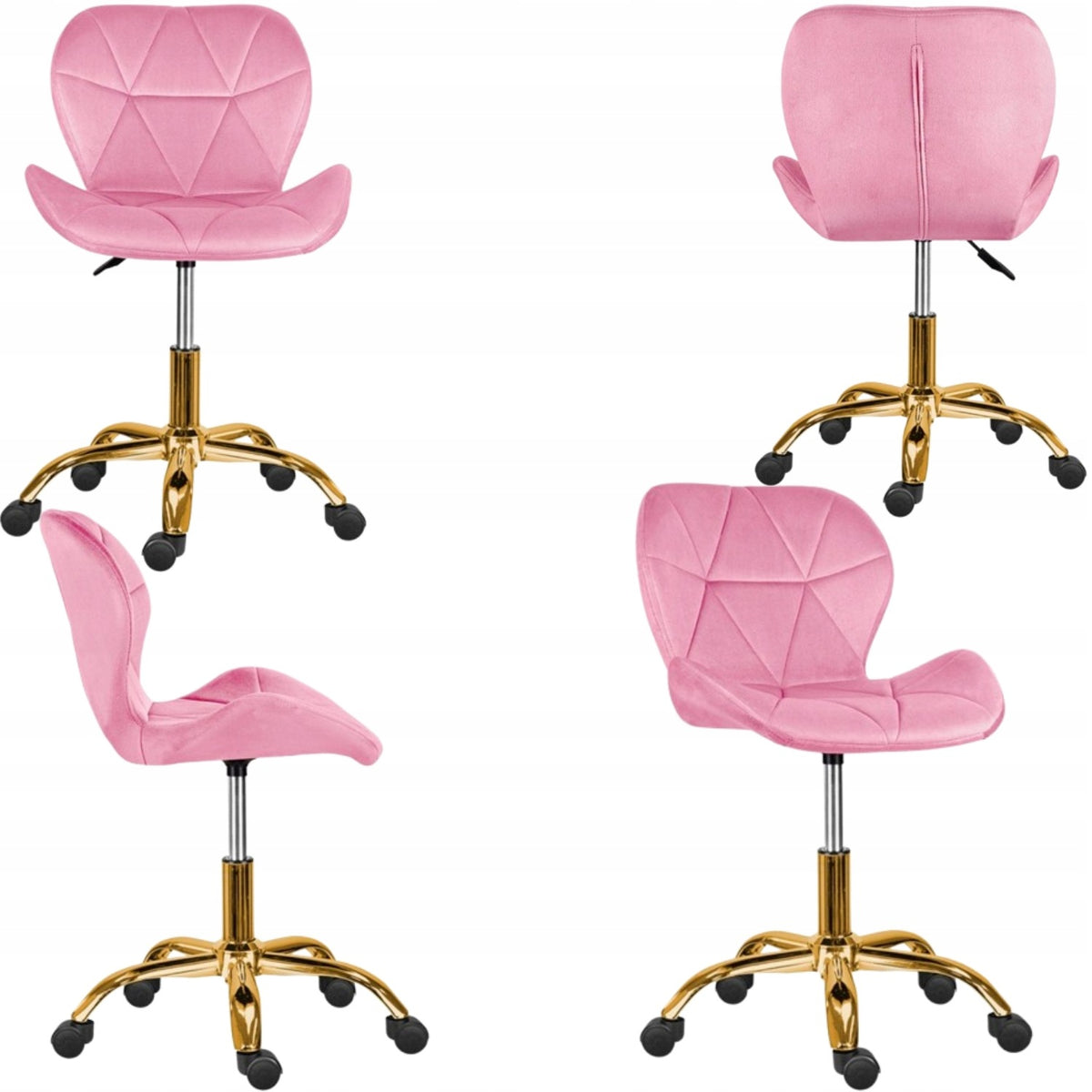 SWIVEL CHAIR CHILDREN'S DESK CHAIR FOR GIRLS PINK