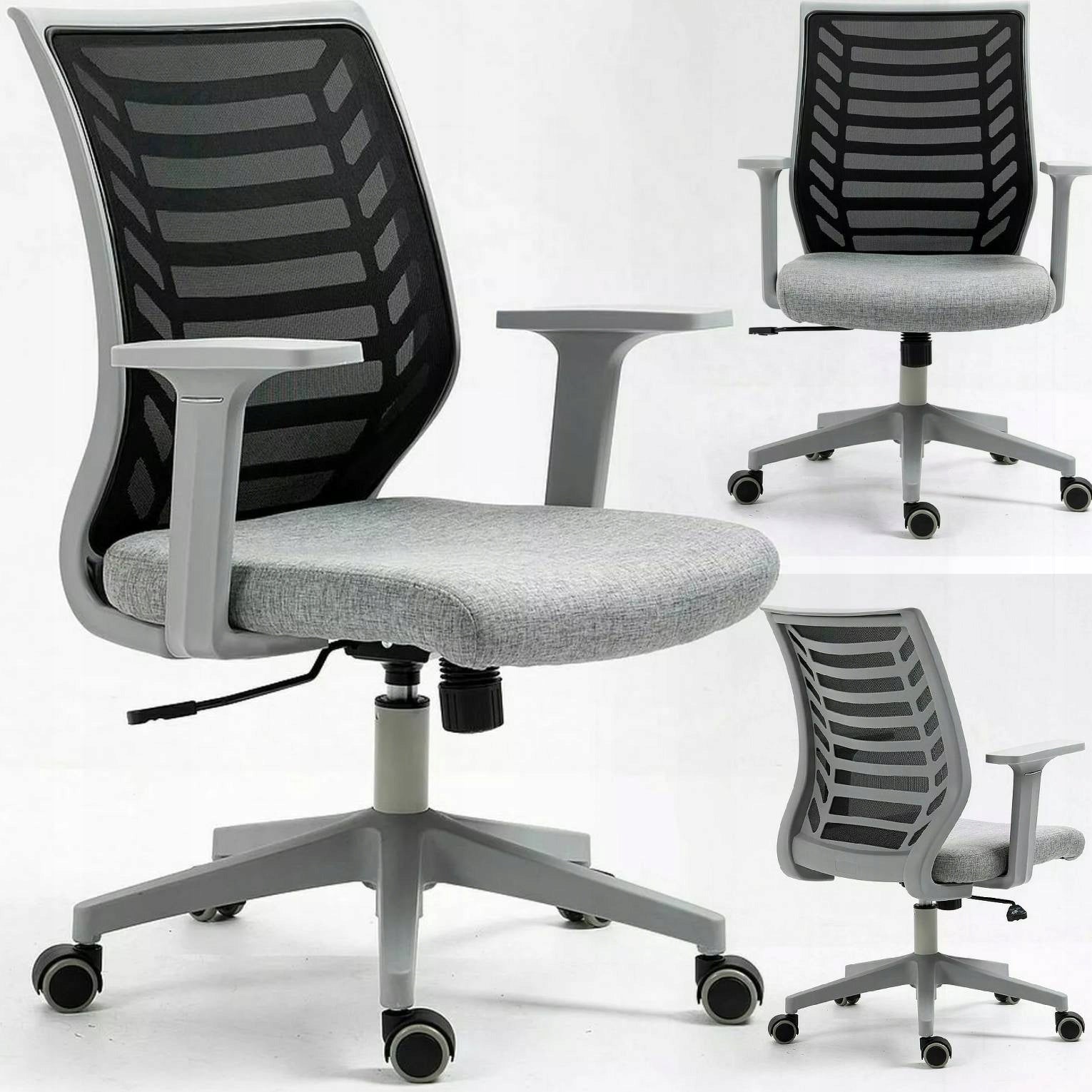 SWIVEL CHAIR ERGONOMIC SEAT FOR ROOM Q-320 BLACK/GREY SIGNAL