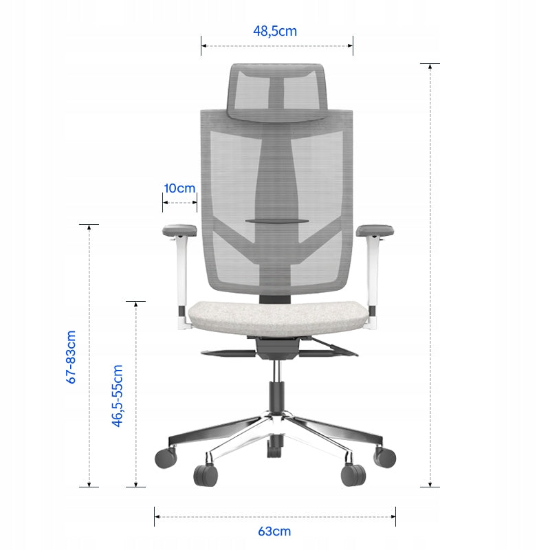 SWIVEL CHAIR FLEXISPOT BS6 ERGONOMIC COMPUTER BUIR CHAIR Brand Flexispot