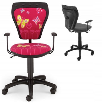 SWIVEL CHAIR FOR COMPUTER SCIENCE BUTTERFLY NS