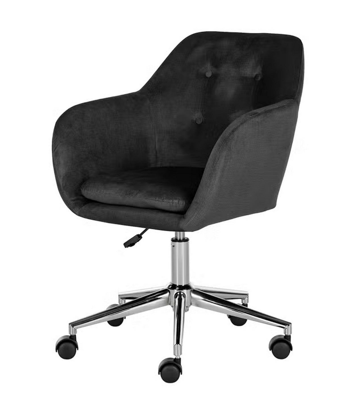 SWIVEL CHAIR FREDRIKS UPHOLSTERED OFFICE SOFT ADJUSTABLE COMFORTABLE