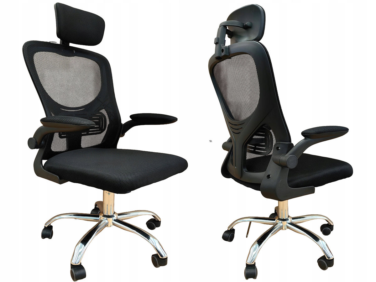 SWIVEL CHAIR GAMING CHAIR FOR OFFICE HEADREST MESH VENTILATION MESH
