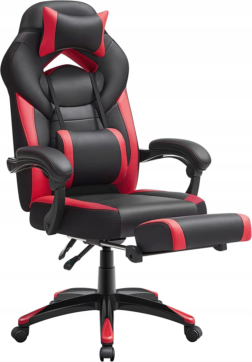 SWIVEL CHAIR GAMING CHAIR WITH FOOTREST