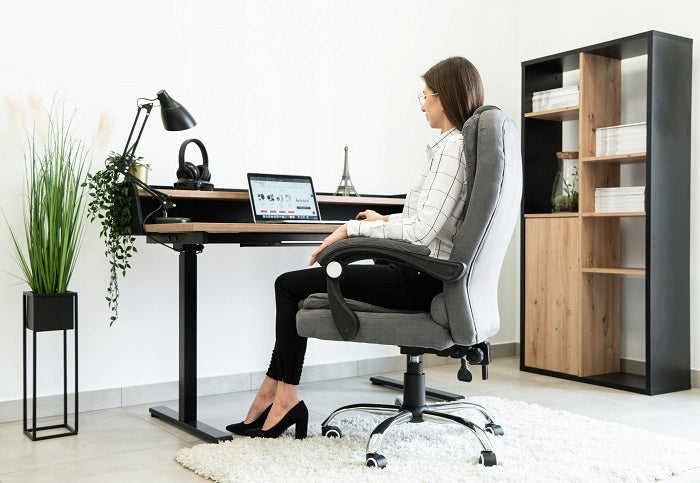 SWIVEL CHAIR OFFICE ARMCHAIR ADJUSTABLE VELOUR ARTNICO FOR OFFICE ROOM Medical device no