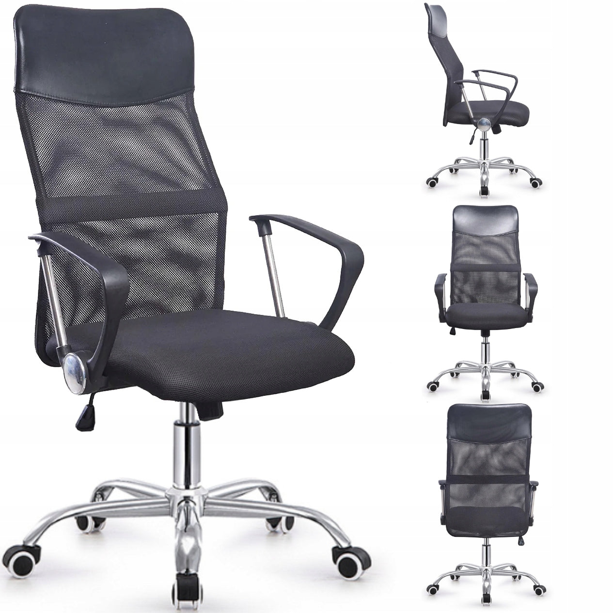 SWIVEL CHAIR OFFICE CHAIR BLACK OFFICE CHAIR