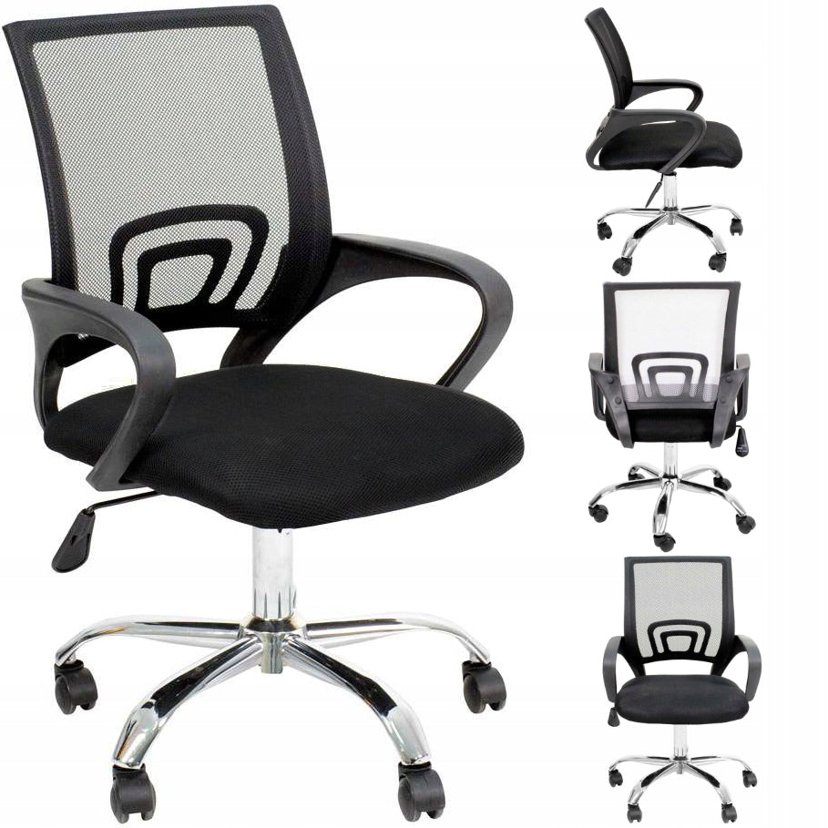 SWIVEL CHAIR OFFICE CHAIR BLACK OFFICE CHAIR