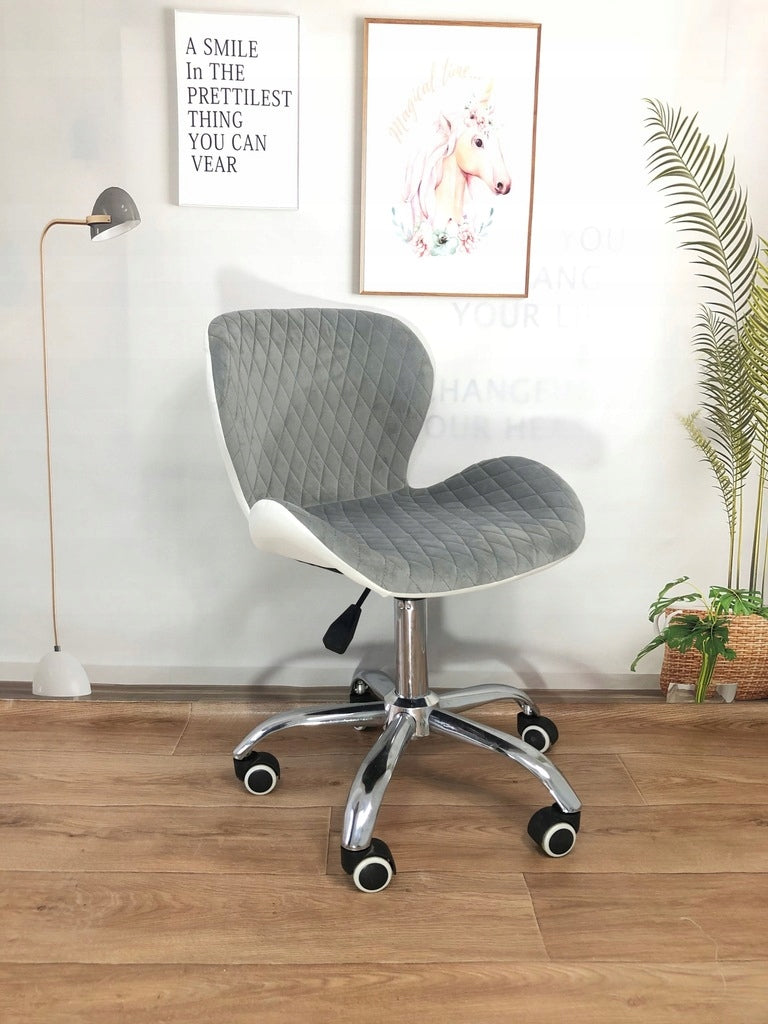 SWIVEL CHAIR OFFICE CHAIR GREY OFFICE CHAIR Brand no brand