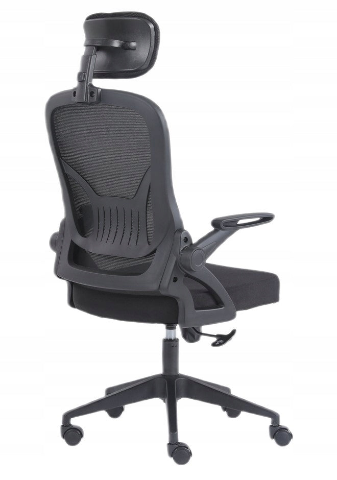 SWIVEL CHAIR OFFICE CHAIR KAN BLACK Brand no brand