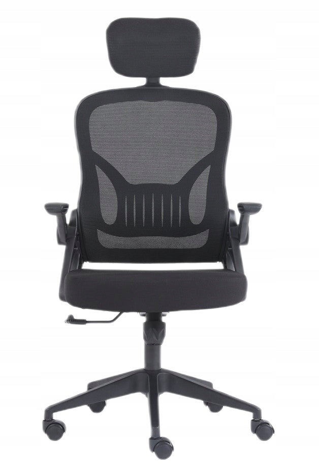 SWIVEL CHAIR OFFICE CHAIR KAN BLACK