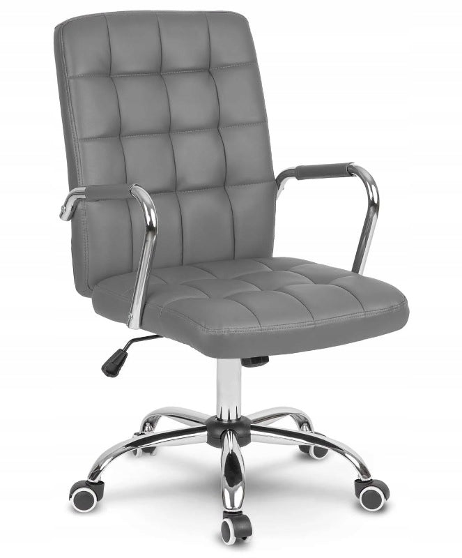 SWIVEL CHAIR OFFICE CHAIR MODERN PROFESSIONAL CHROME