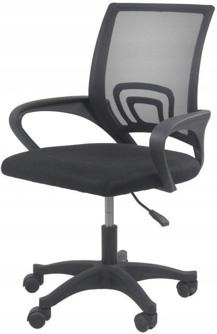 SWIVEL CHAIR OFFICE CHAIR MORIS BLACK Manufacturer code Moris