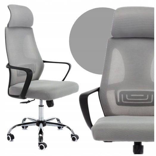 SWIVEL CHAIR OFFICE CHAIR NIGEL GREY