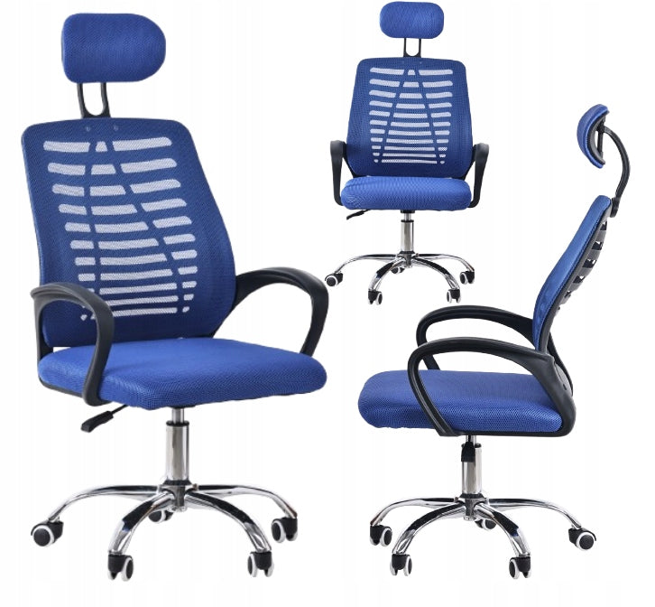 SWIVEL CHAIR OFFICE CHAIR OZI BLUE
