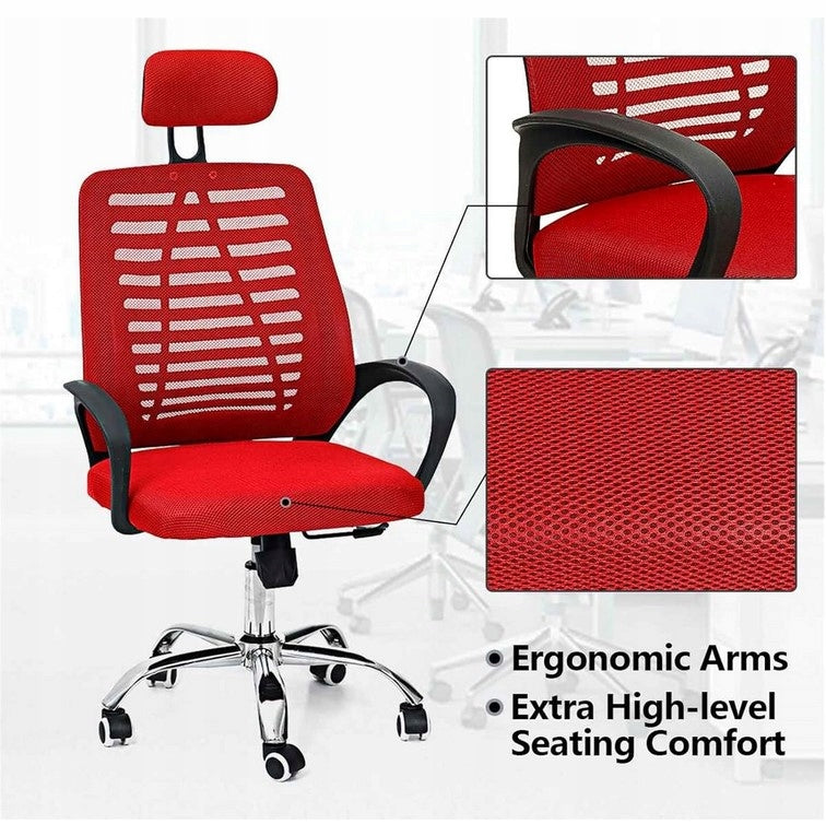 SWIVEL CHAIR OFFICE CHAIR VILO RED Manufacturer code VILO CZERWONY