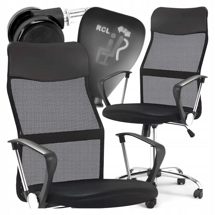 SWIVEL CHAIR OFFICE ERGONOMIC CHAIR REINFORCED PREMIUM DESIGN