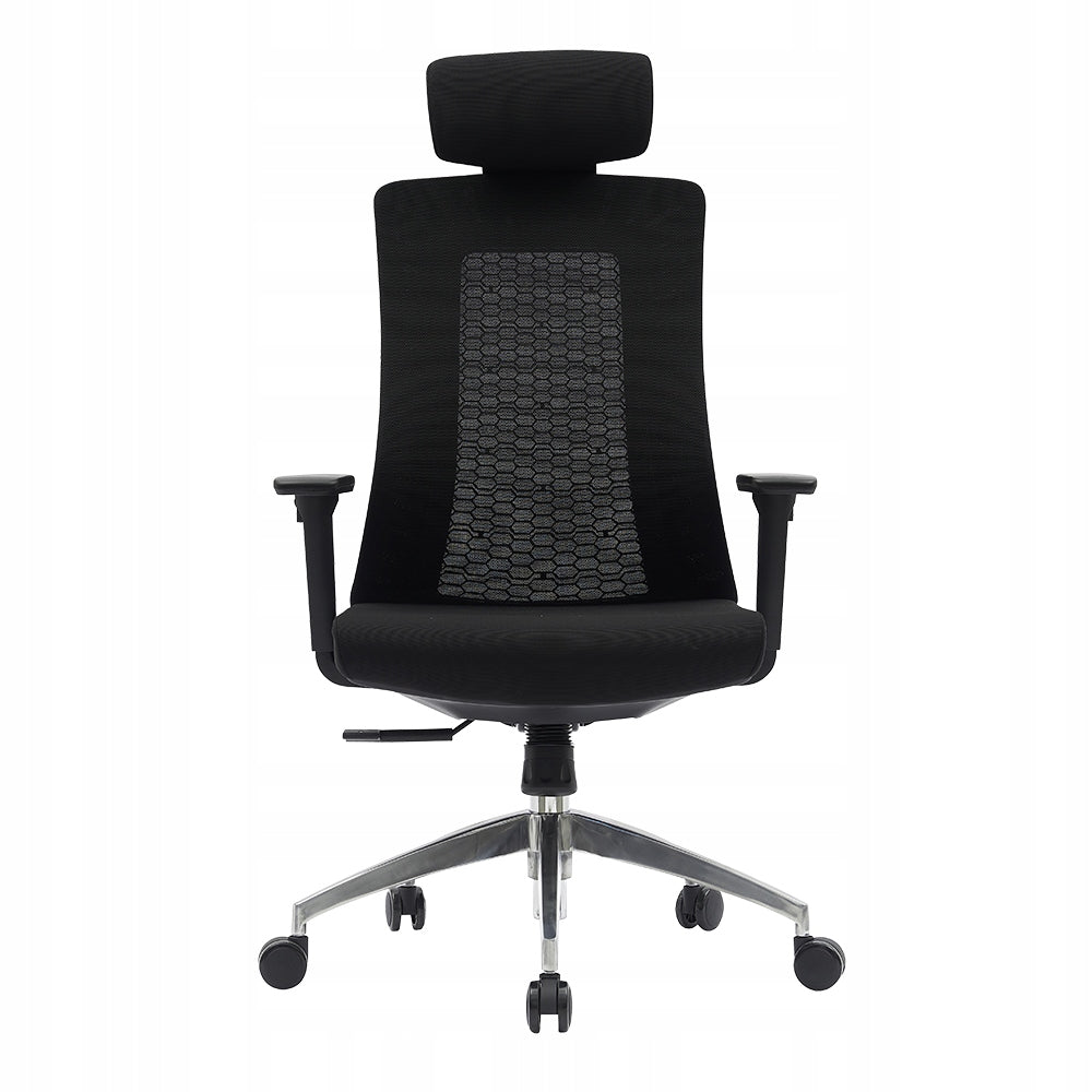 SWIVEL OFFICE CHAIR COMFORTABLE - ERGONOMIC - OFFICE CHAIR BLACK Packaging status original