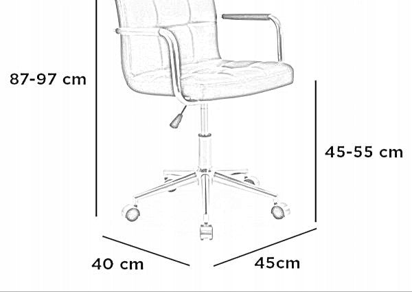 SWIVEL OFFICE CHAIR Q-022 pink light pastel Brand Signal