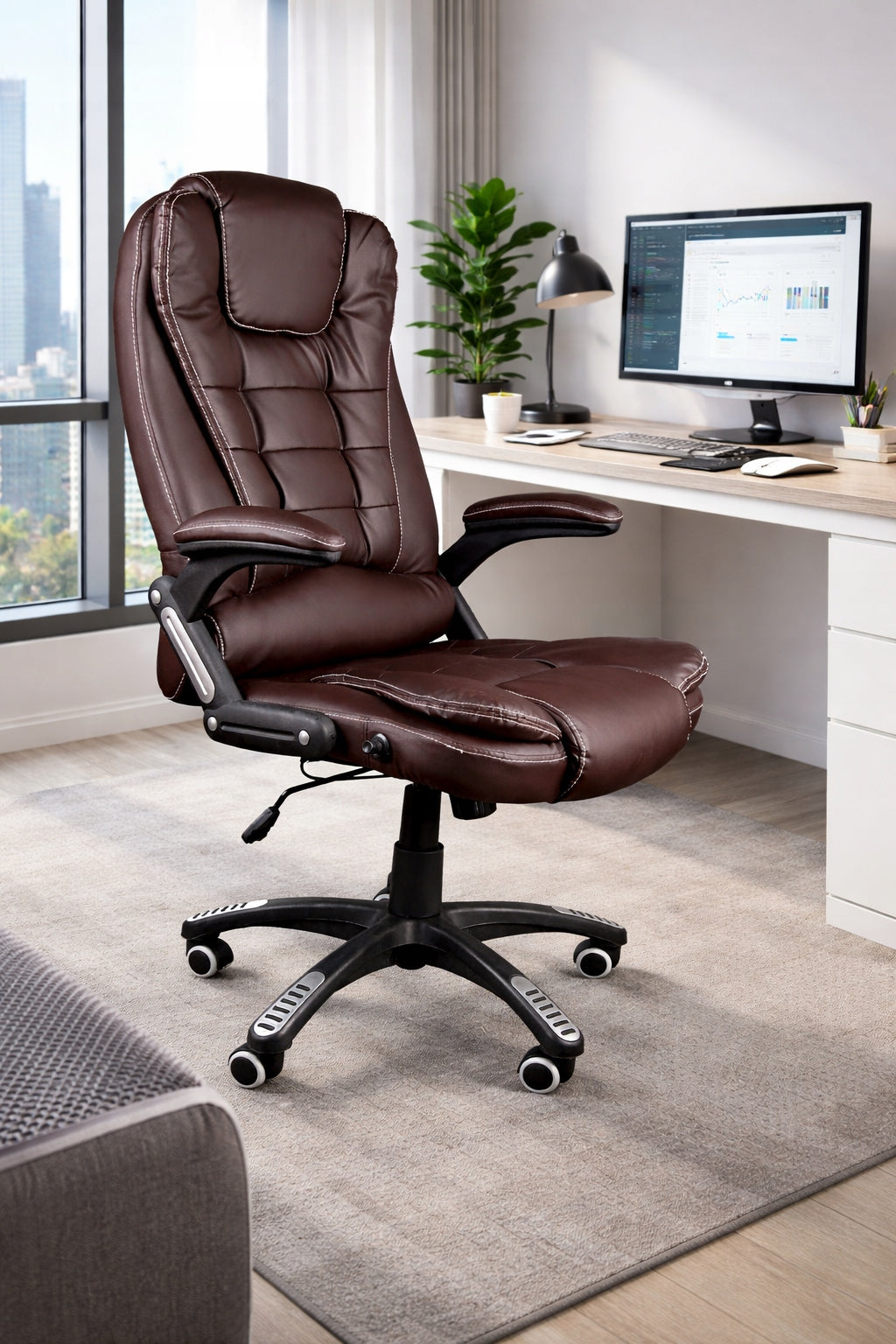 SWIVEL OFFICE CHAIR Tilting backrest GIOSEDIO Brand Giosedio