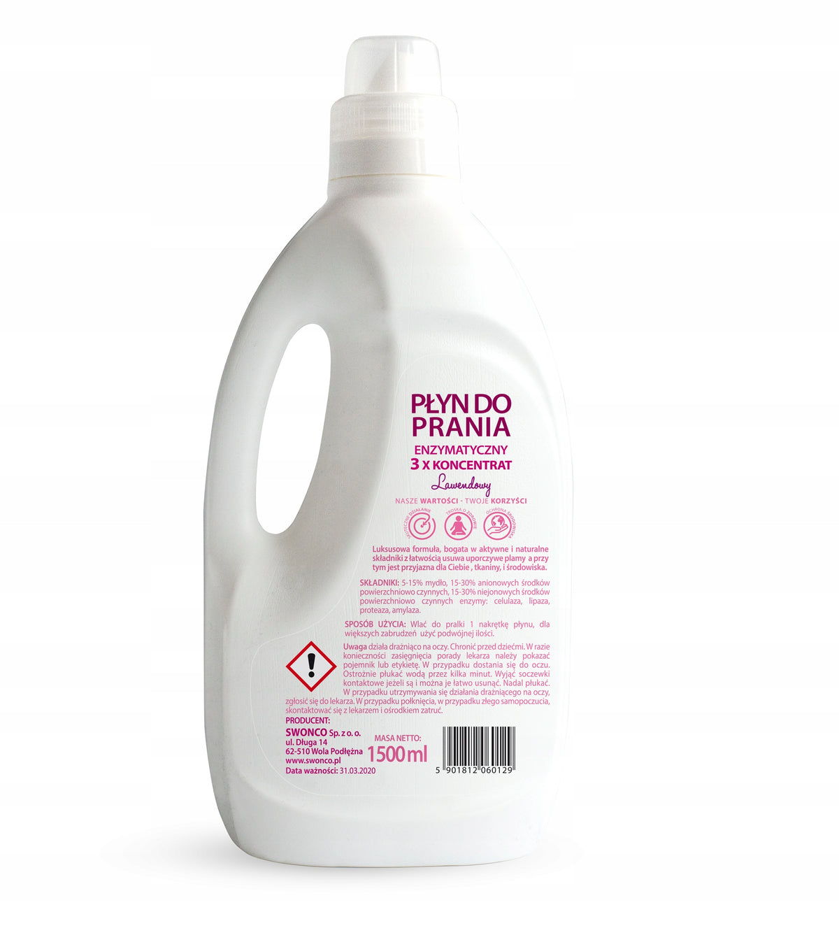 SWONCO LAUNDRY DETERGENT ECO CONCENTRATE LAVENDER Form liquid