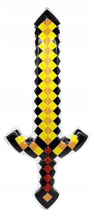 SWORD INFLATABLE TNT PIXEL YELLOW 60CM PIXEL TNT