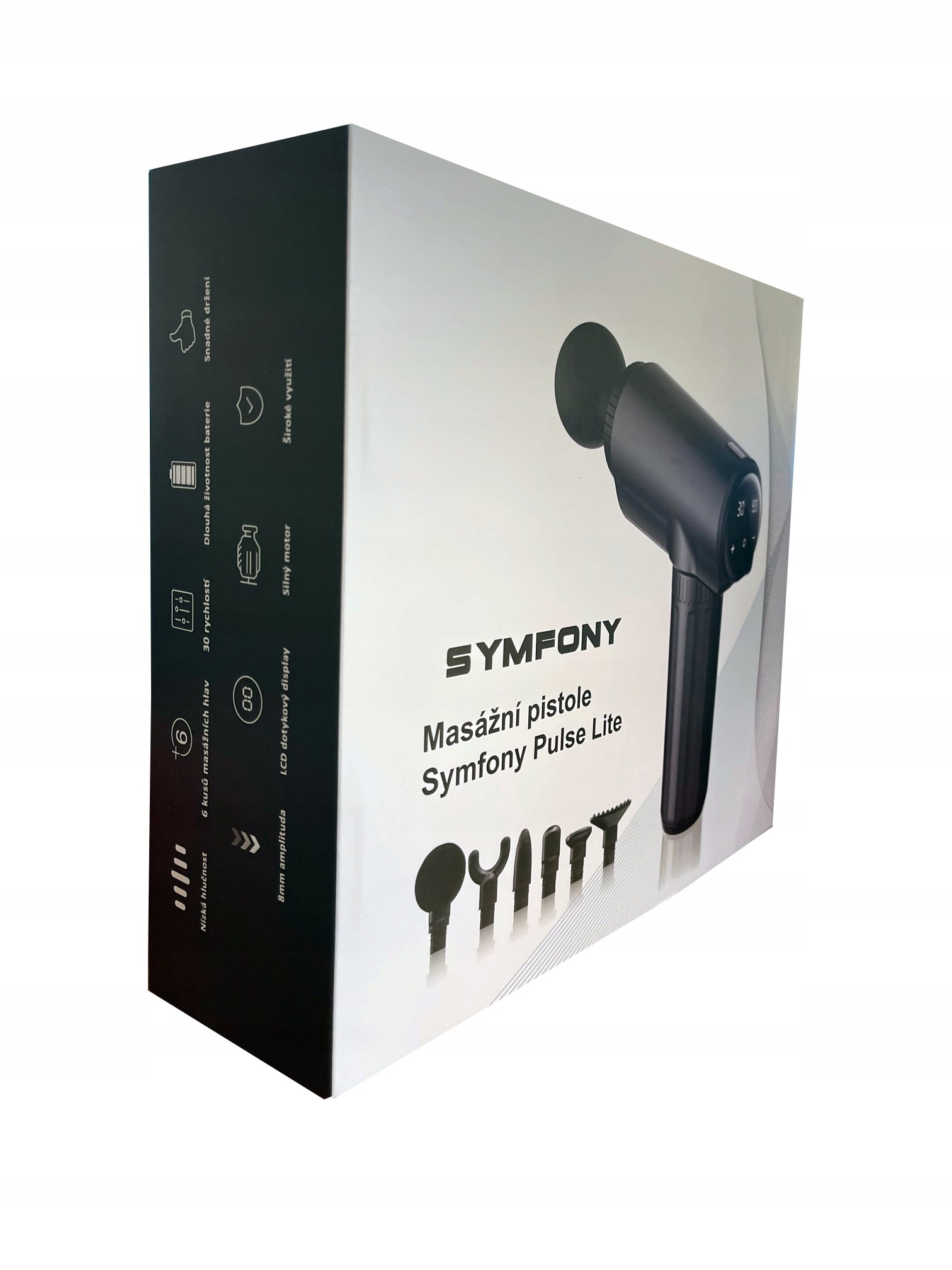SYMFONY Pulse Lite massage gun Packaging status original