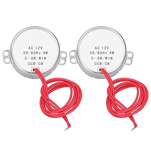 SYNCHRONOUS MOTOR 50TYC 4W 12V MICRO REDUCTION CW/CCW 2 PCS FOR HOME Brand no brand